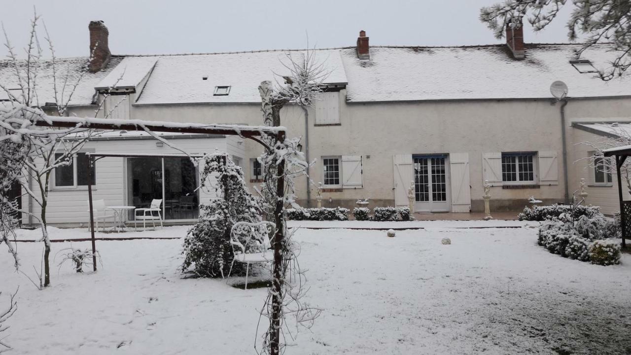 Bed and Breakfast La Longere Des Glycines Egligny Zewnętrze zdjęcie
